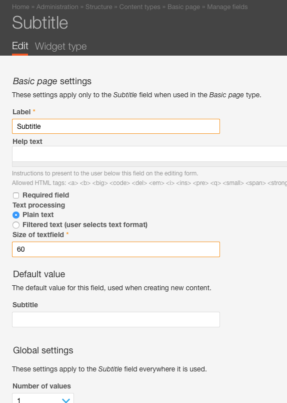 Simplify Drupal's Field UI with Backports Module from Drupal 8