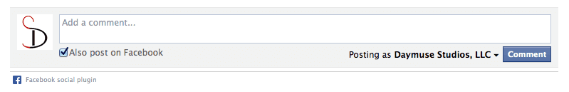 Drupal Facebook Comments Light Color Scheme