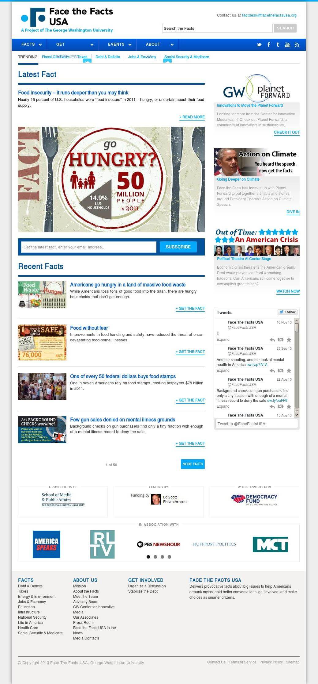 FaceTheFactsUSA Design in Drupal FaceTheFactsUSA Design in Drupal