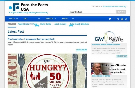 FaceTheFactsUSA Design in Drupal