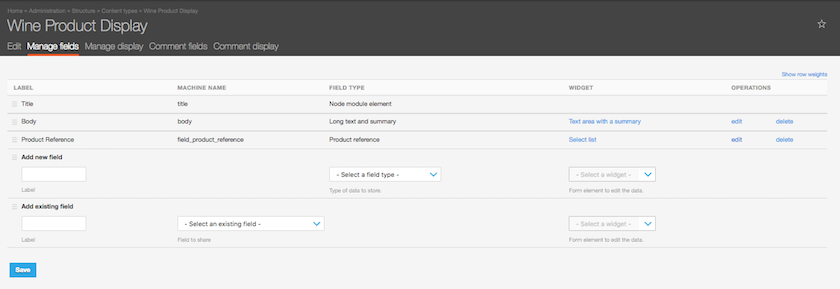 Add a Product Reference field to your Product Display